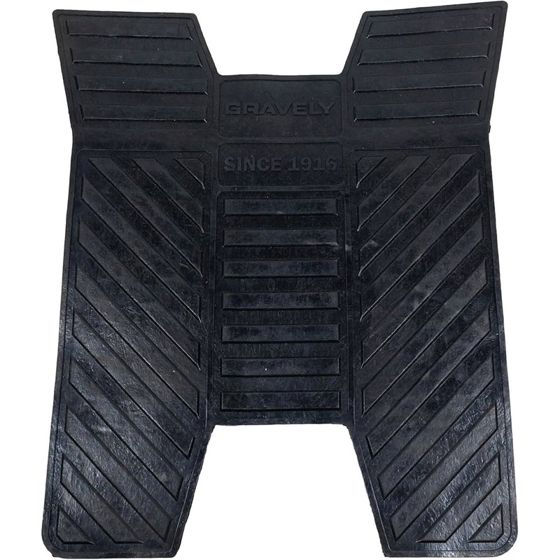 04751400 Floor Mat, Rubber (Gravely)