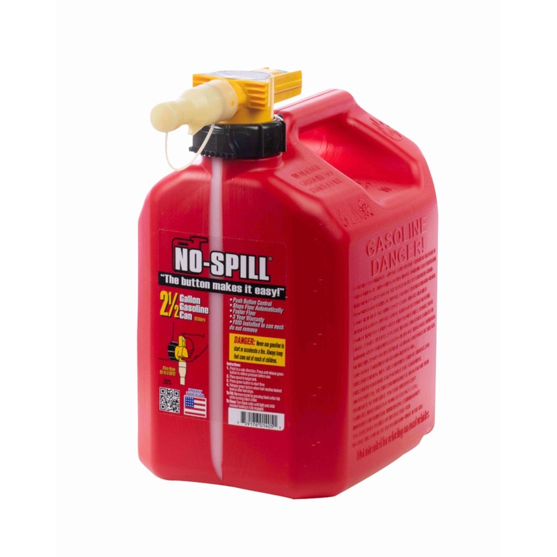 06176-1405-C6 No-Spill Gas Can, 2.5 Gallon (Genuine No-Spill Product)