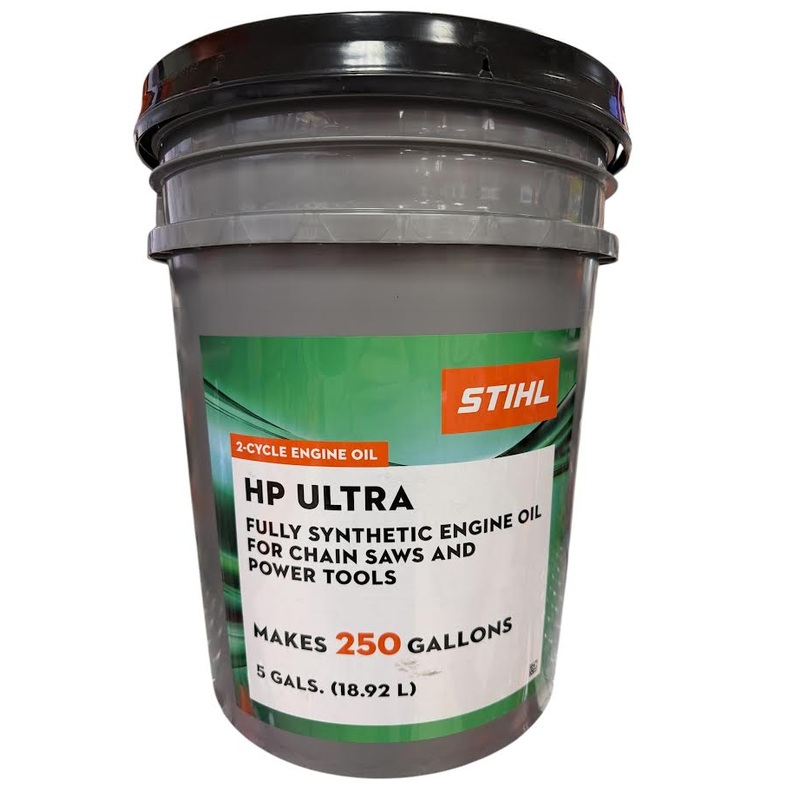 0781 313 8016 Mix Oil, 5 Gallon Pail, Grey Bucket STIHL Genuine OEM