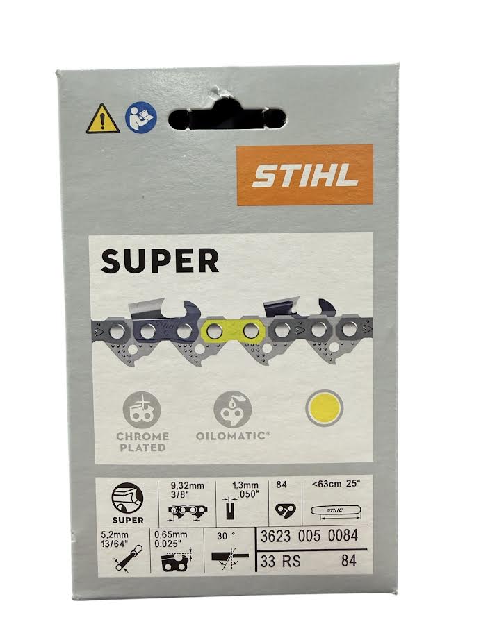 3623 005 0084 Stihl 33RS 25" Chainsaw Chain — 84 Drive Links Rapid™ Super Genuine OEM Part