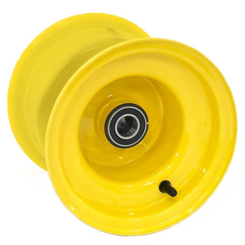 (1) Aftermarket Yellow Wheel Compatible with John Deere Gator 4×2/6×4 AM143568