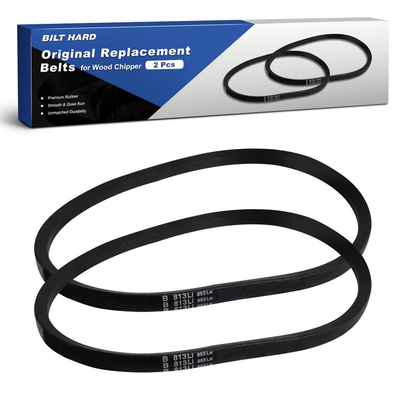 ( 1 Pack / 2 Pcs )Belts for 5 inch Wood Chipper