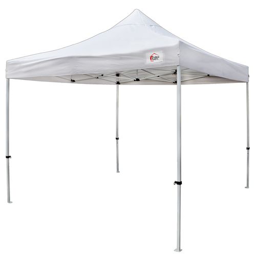 Carolina Covers White Pop-Up Tent, 10 ft. x 10 ft.