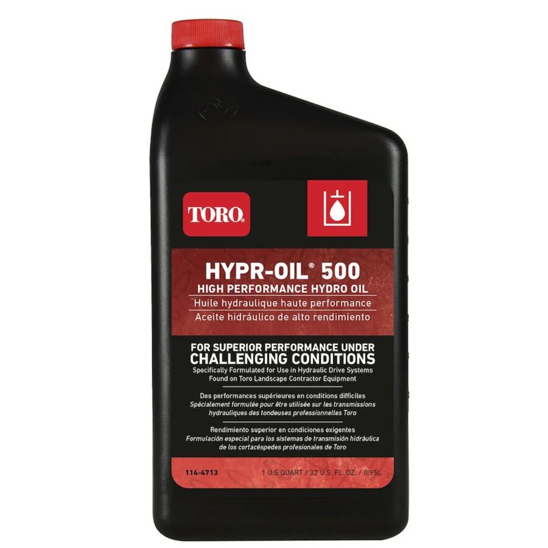 114-4713 TORO HYPR-OIL 500 Hydraulic Oil (Quart) (Genuine OEM Fluid)