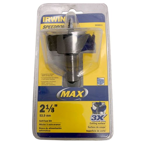 IrwinSpeedbor MAX Self-Feed Wood Bit - 2-1/8