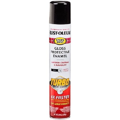 Stops Rust Turbo Spray 24 Oz. Gloss White