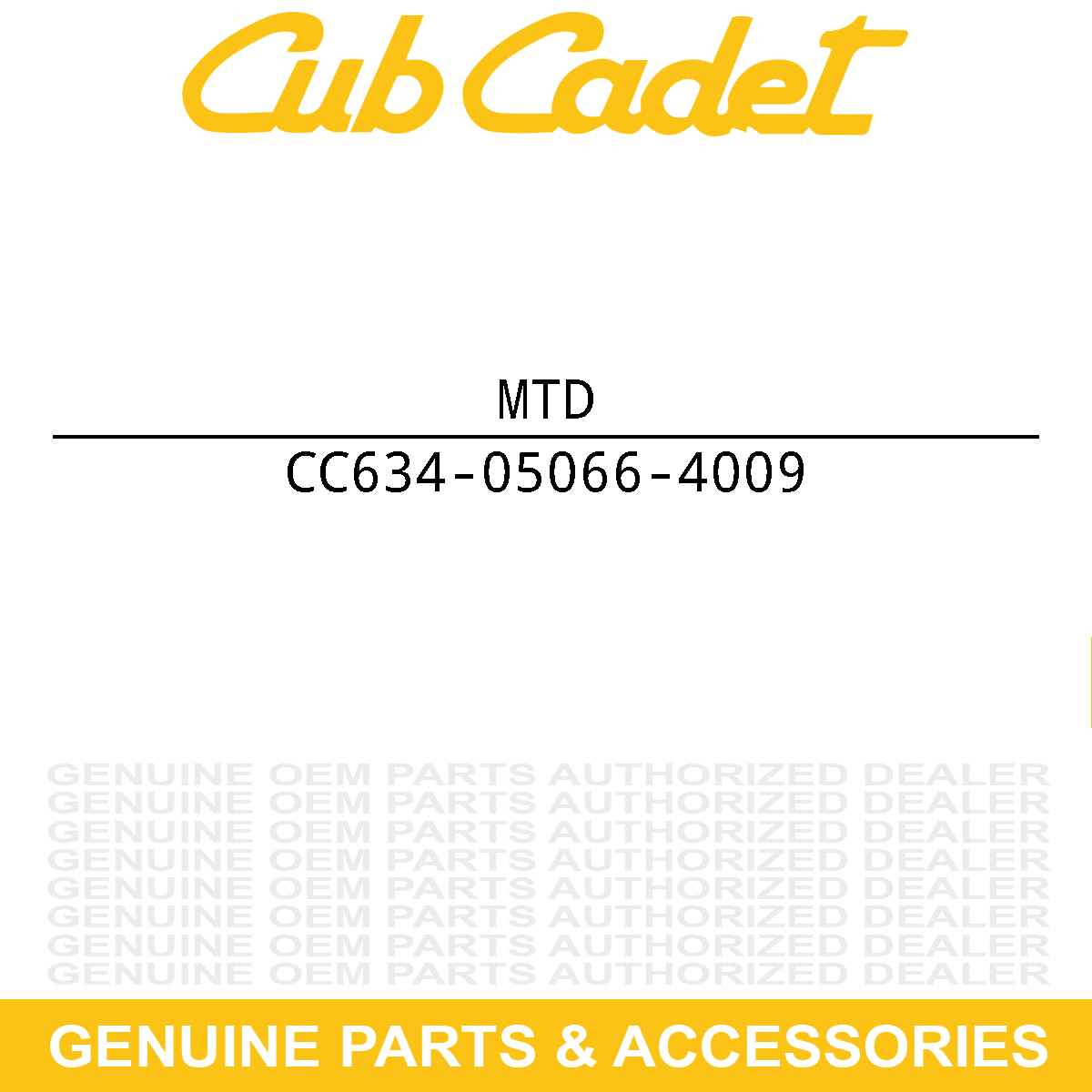 MTD 634-05066-4009 6.0 X 4.5 Rim Assembly
