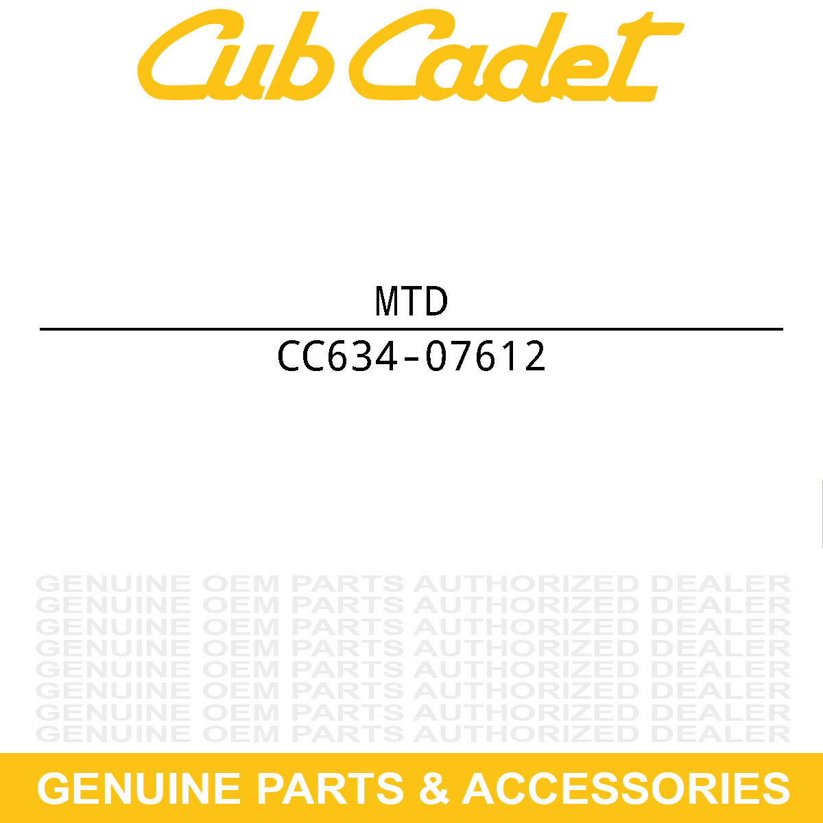 MTD 634-07612 WHEEL ASSEMBLY