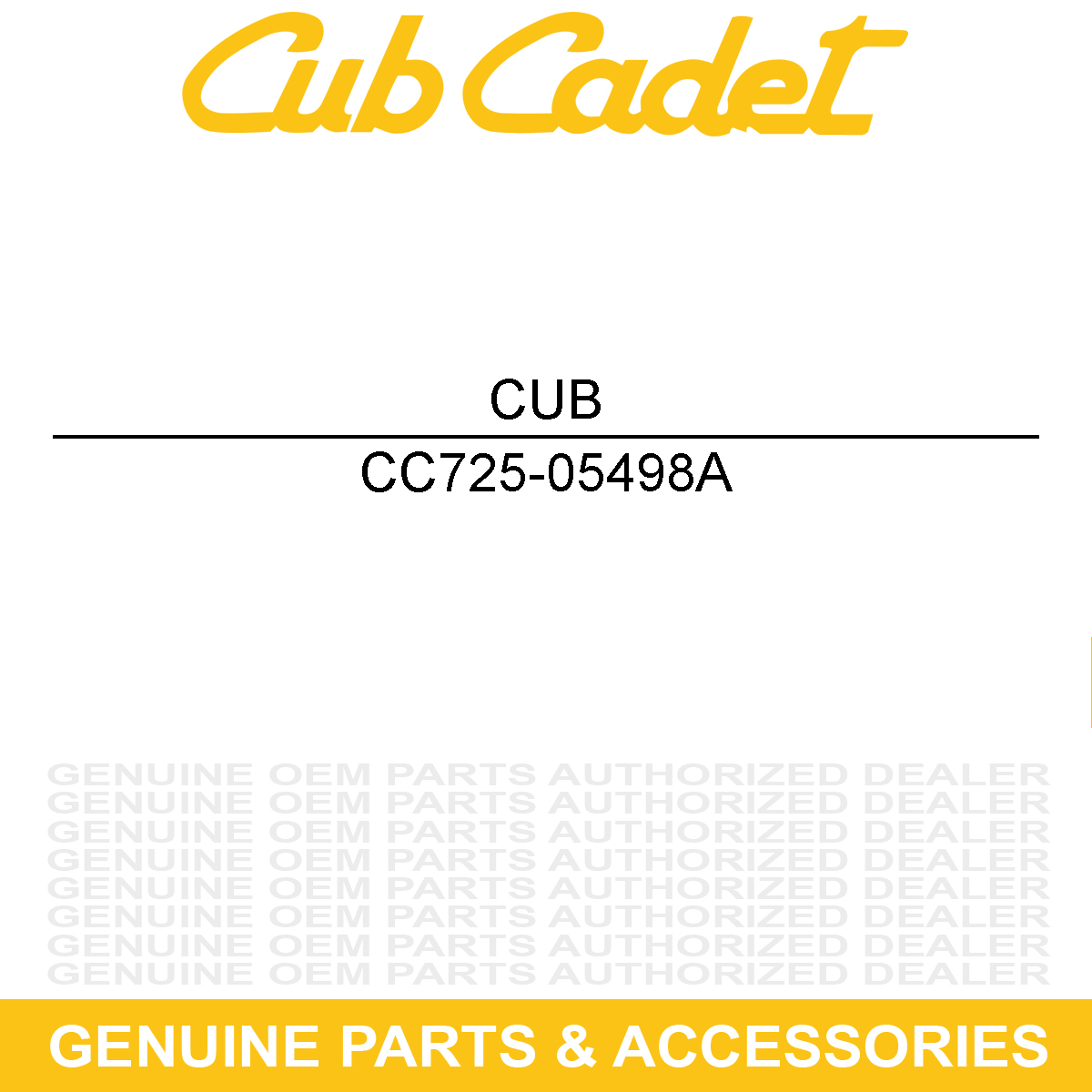 CUB CADET 725-05498A 20 Amp Fuse
