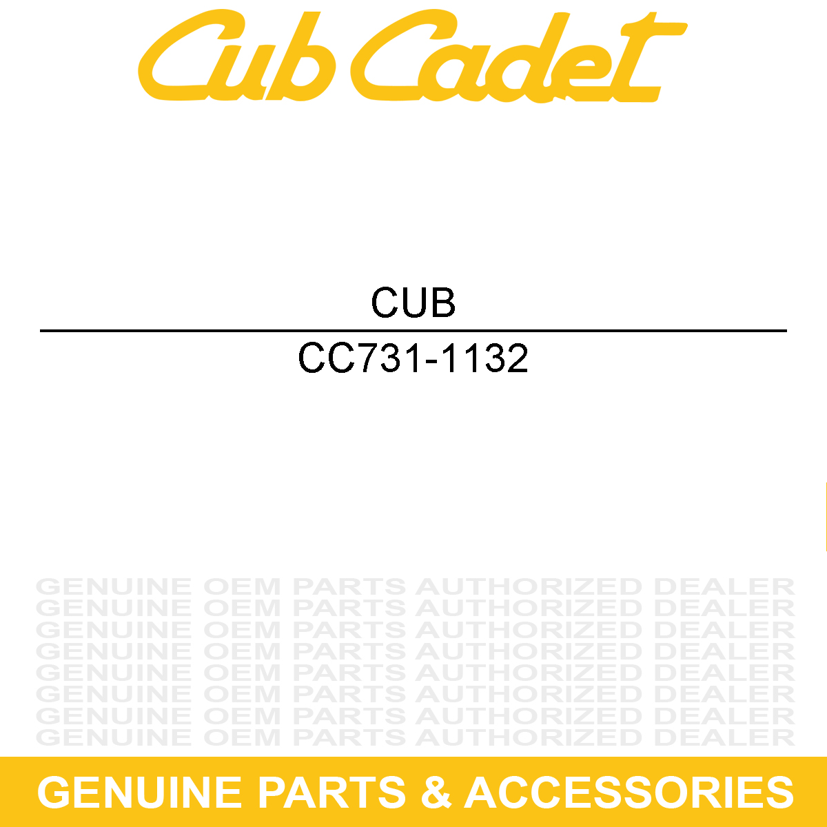 MTD 731-1132 Battery Cover