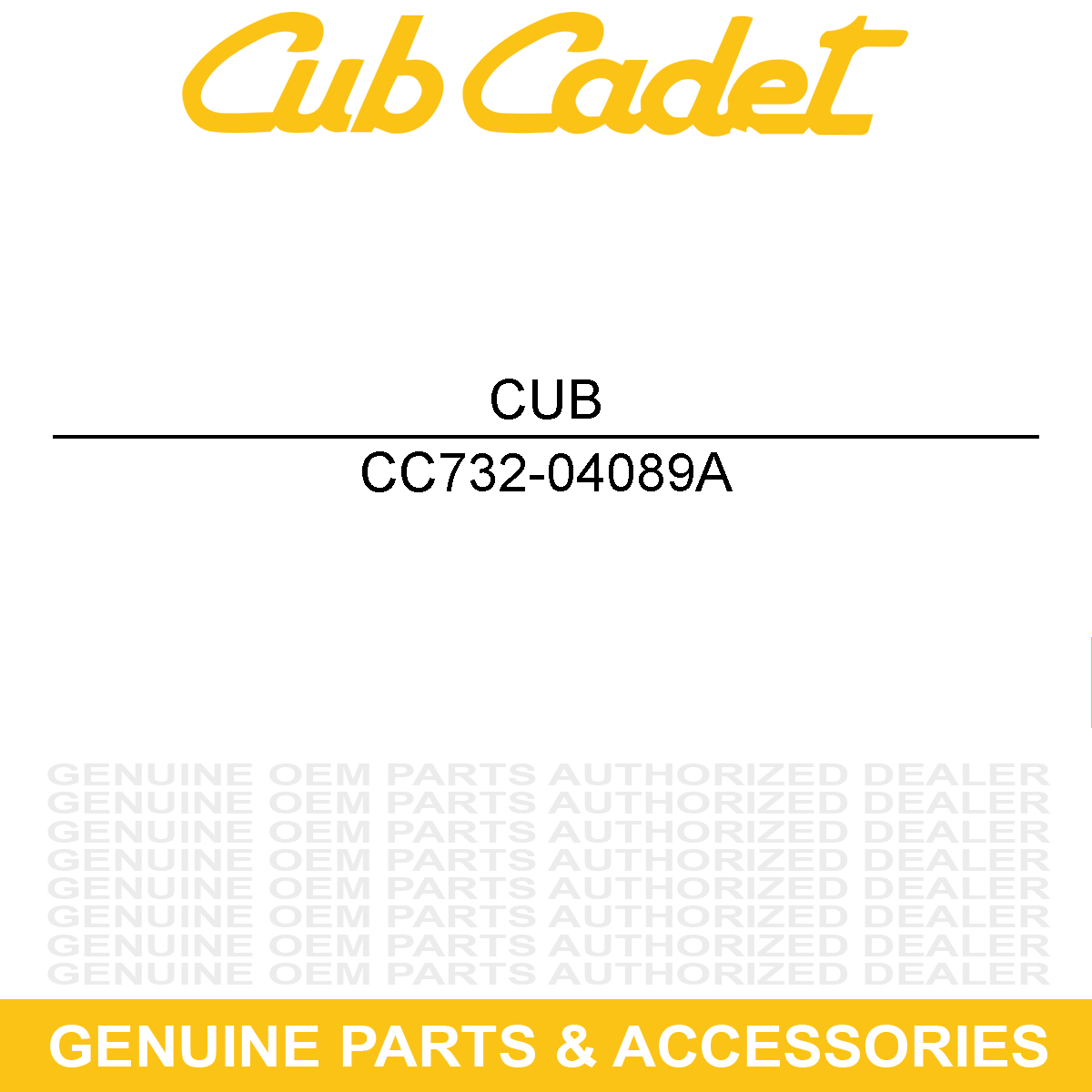 CUB CADET 732-04089A Left Hand Torsion Spring