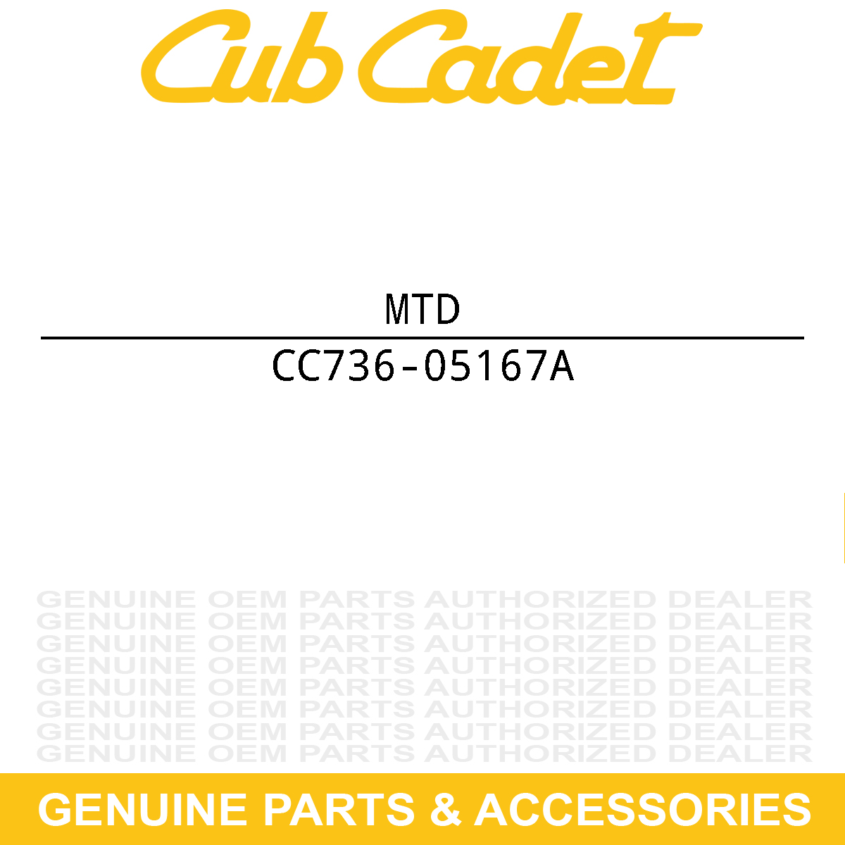 MTD 736-05167A WASHER-SHIM .755X1