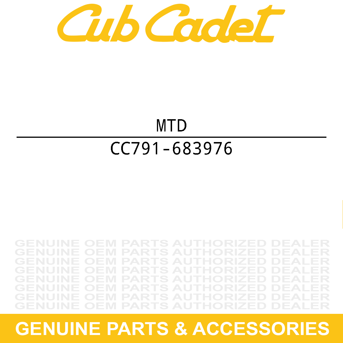 MTD 791-683976 ASM, FUEL RETURN L