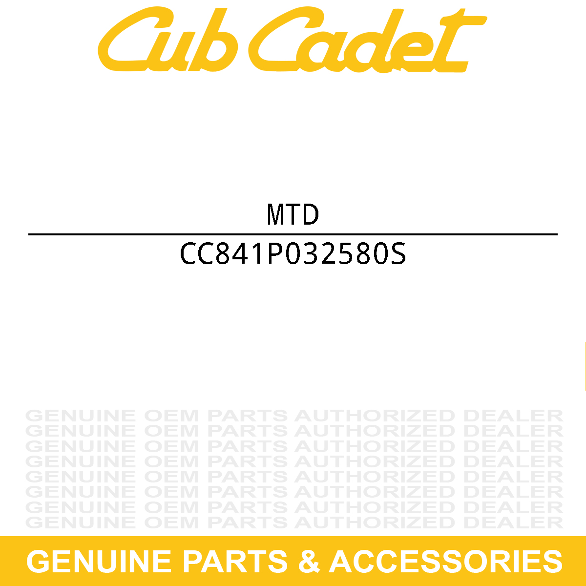 MTD 841P032580S Guard/blade Assembly