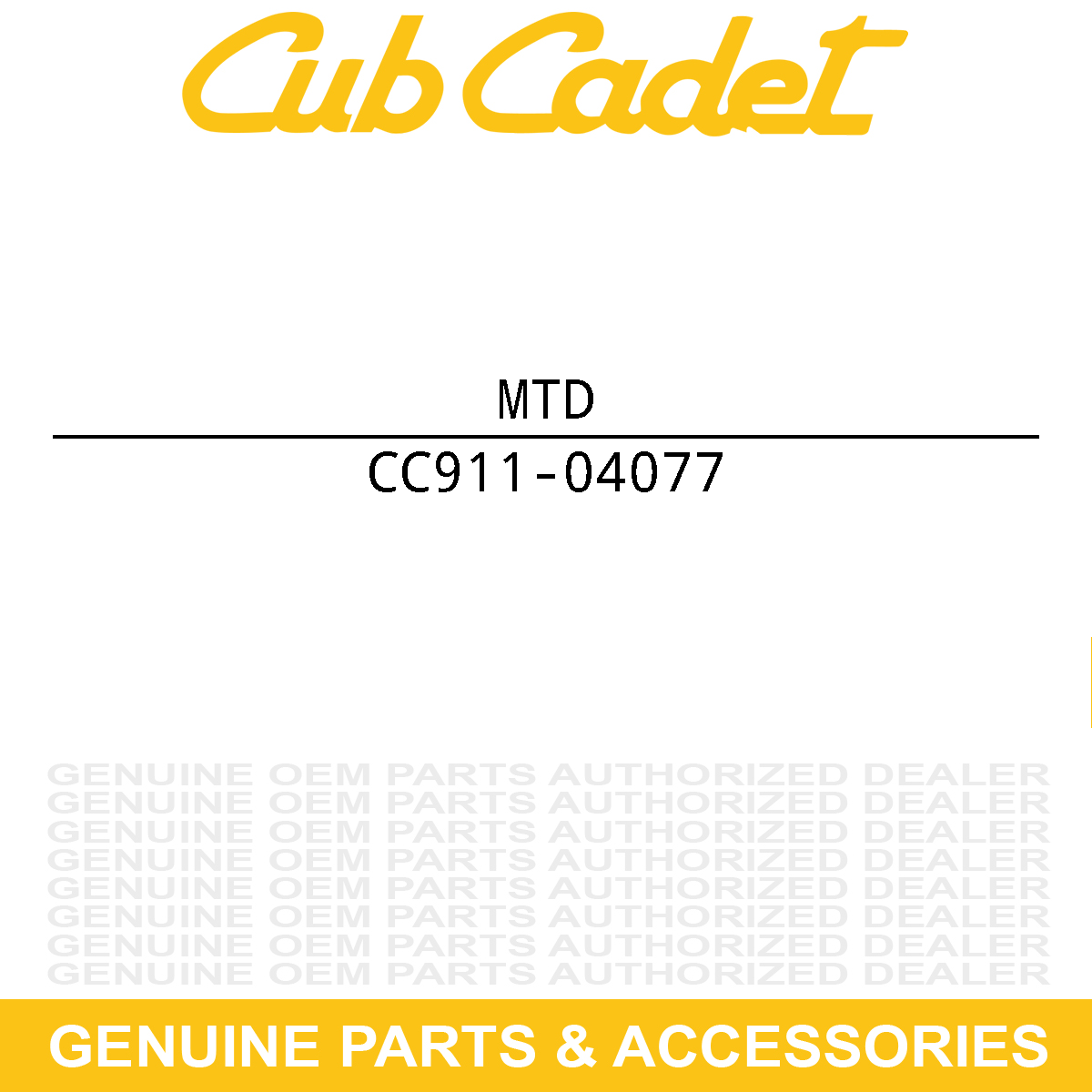 MTD 911-04077 SHAFT ASM:WHEEL:HO