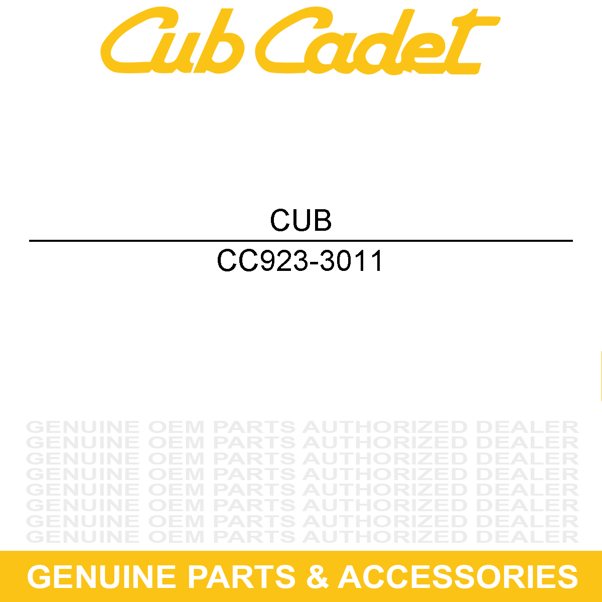CUB CADET 923-3011 Right Hand Joint-Ball-5/16-24