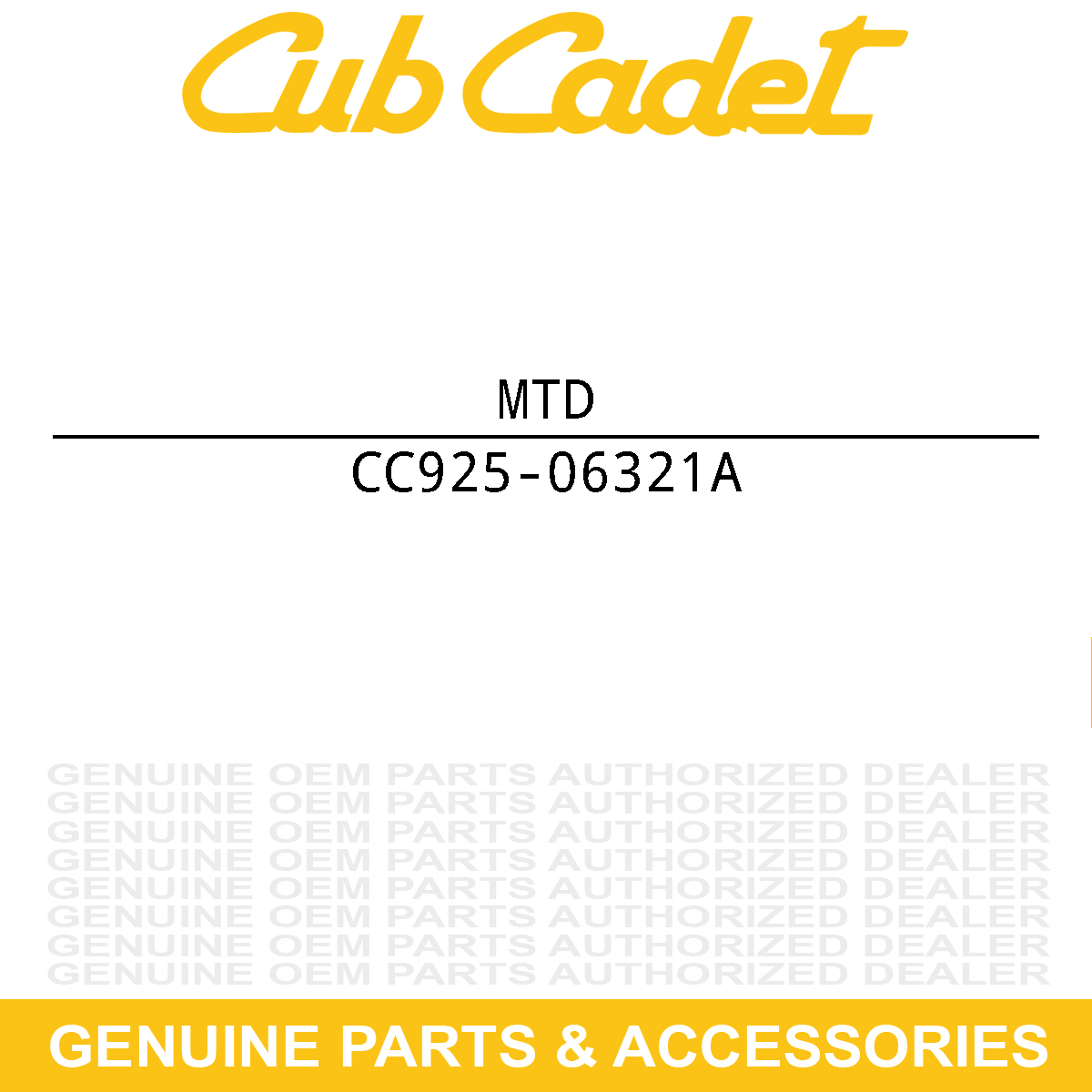 MTD 925-06321A Main Harness Rmc/am/acdc/bulb
