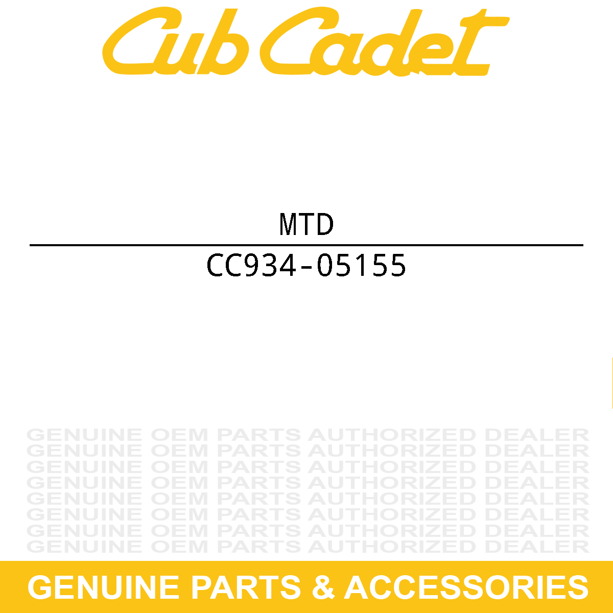 MTD 934-05155 WHEEL-COMPLETE 13X