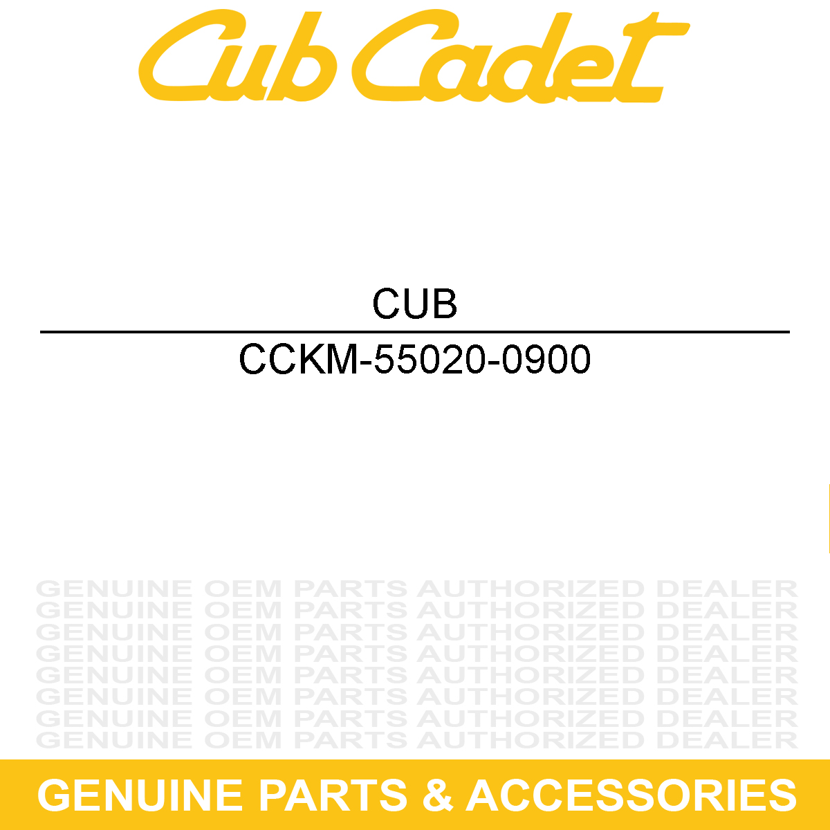 CUB CADET KM-55020-0900 Grass Screen Guard