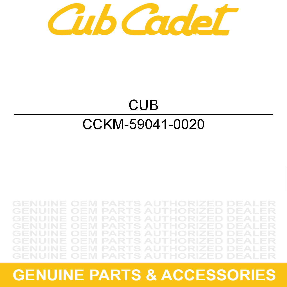 CUB CADET KM-59041-0020 FAN-IMPELLER