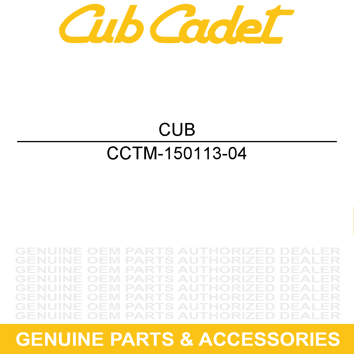 CUB CADET TM-150113-04 SHIM 2.00 X 2.40