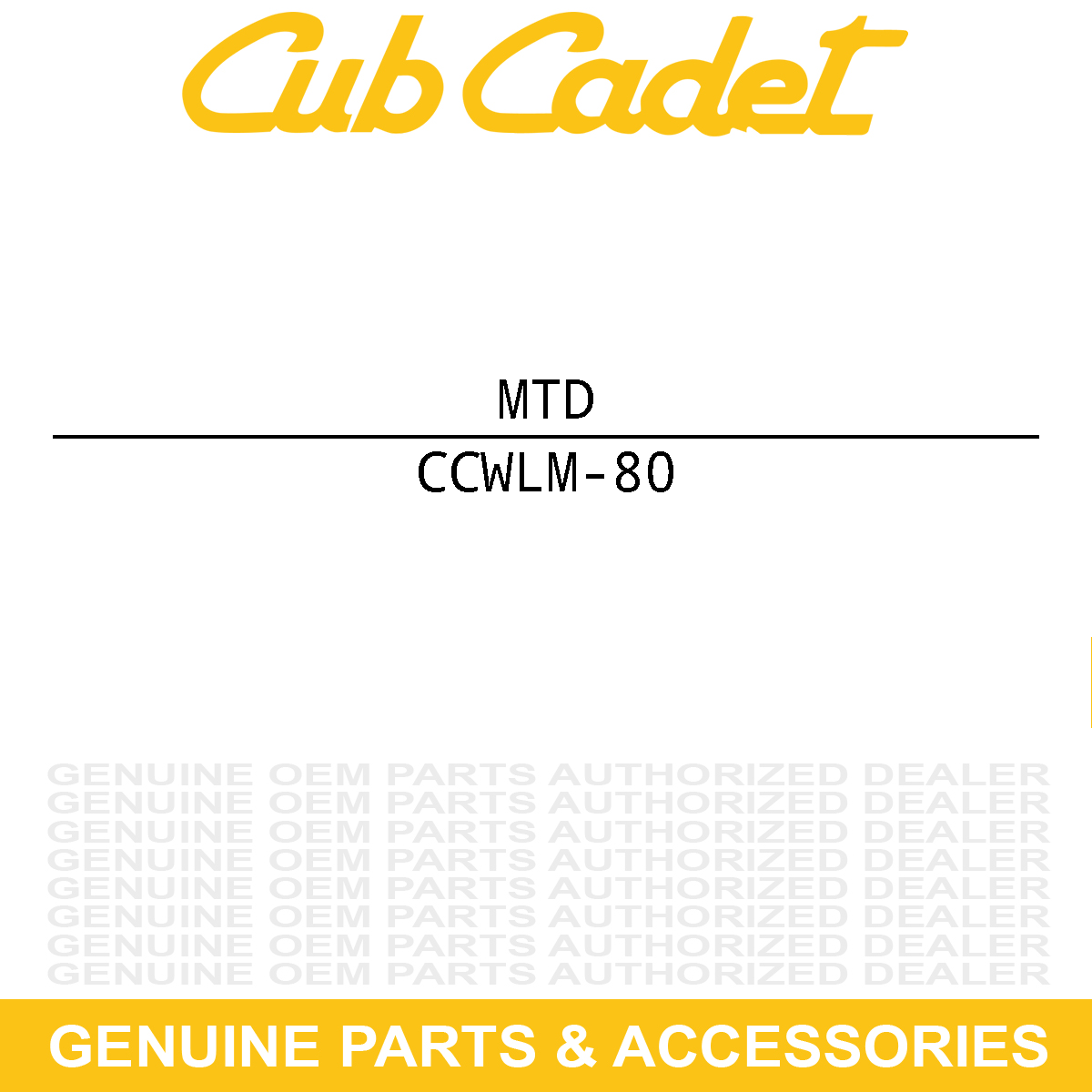 MTD WLM-80 Trimline String Trimmer Line