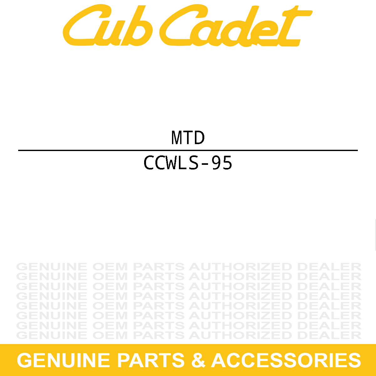MTD WLS-95 Trimline String Trimmer Line