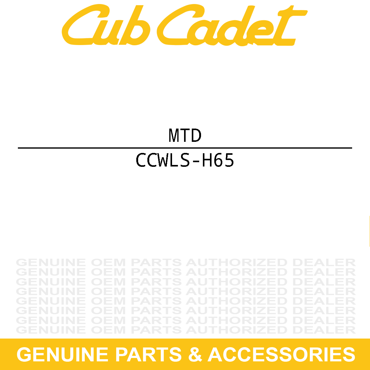 MTD WLS-H65 Trimline String Trimmer Line