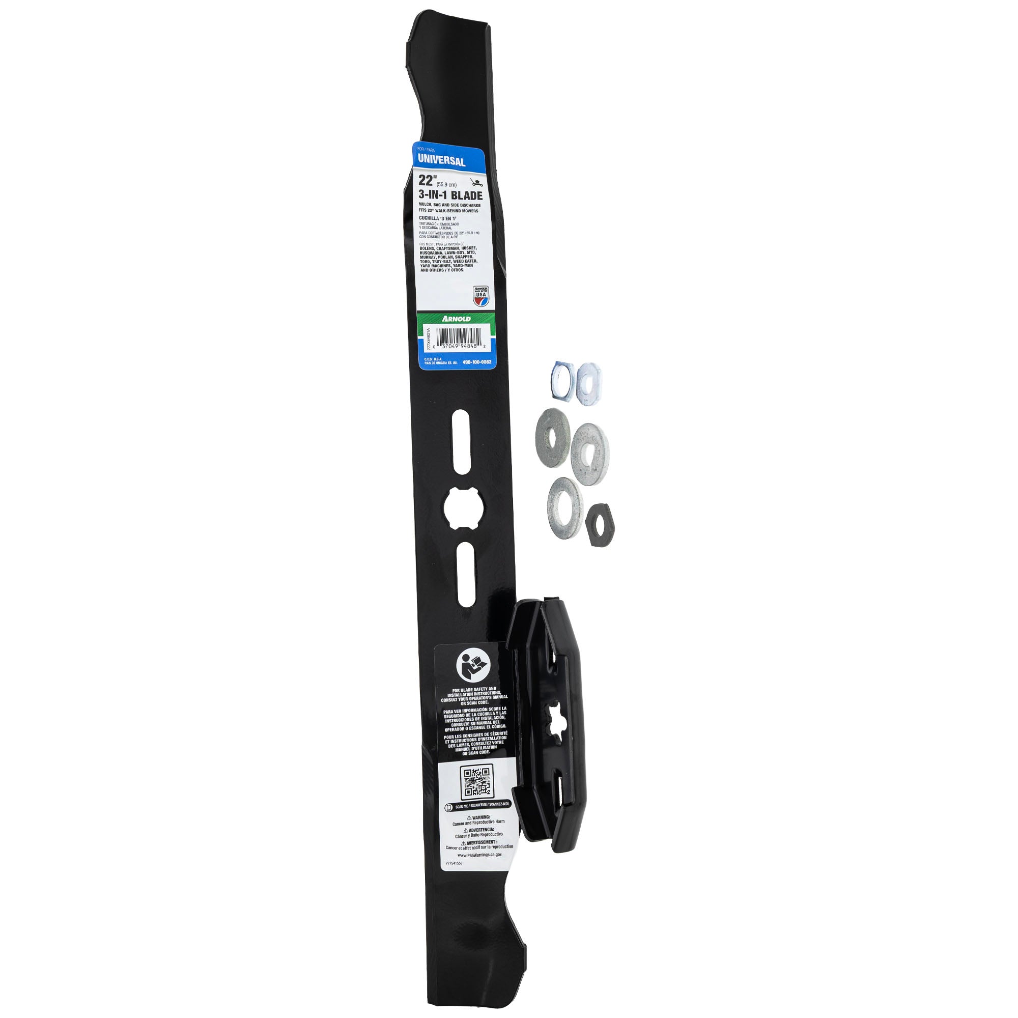 Arnold 490-100-0082 22" Blade Universal