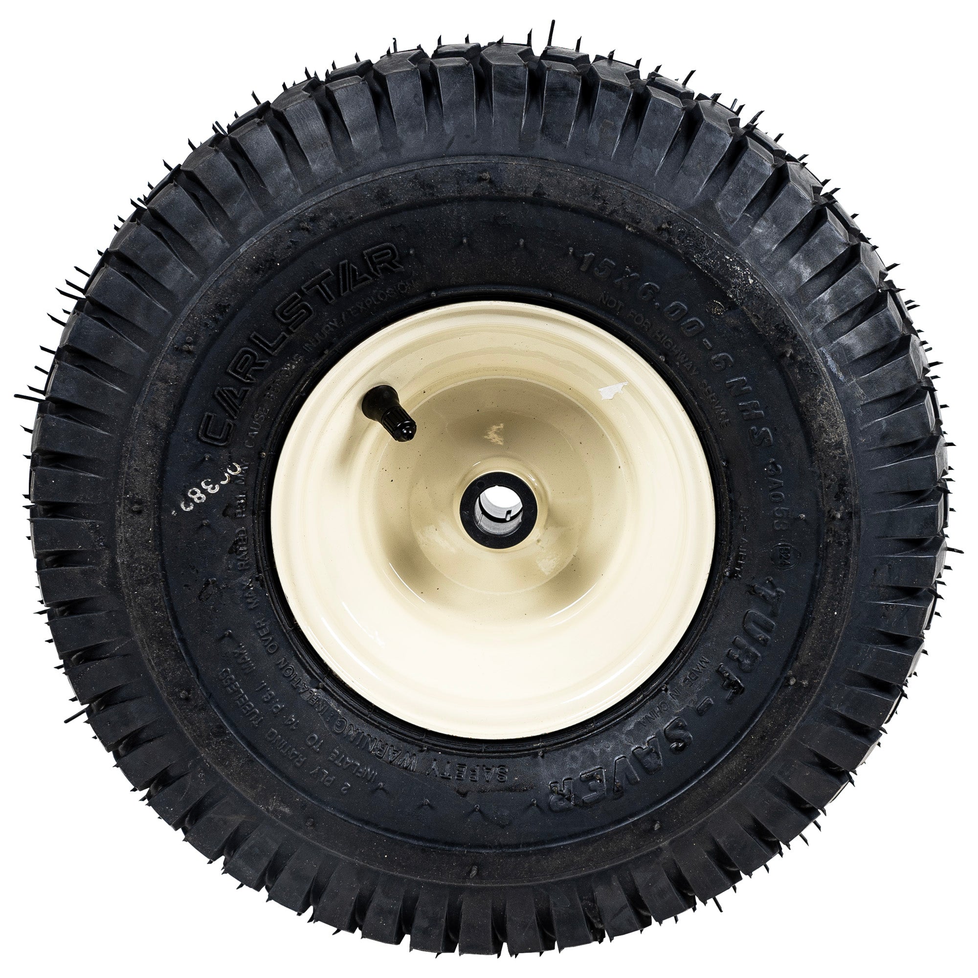 MTD 634-05067-0931 Beige Complete Wheel Assembly Carlisle