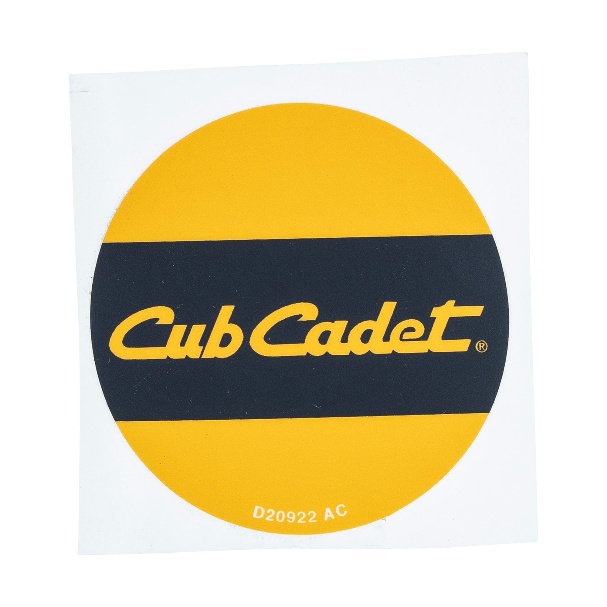 CUB CADET 777D20922 Label Cadet Engine Recoil