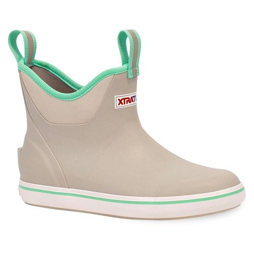 XTRATUF 6" Women's Ankle Deck Boot, Gray, 6