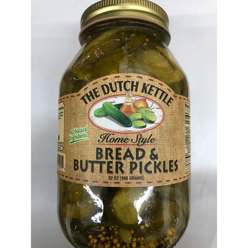 The Dutch Kettle Home-Style Bread & Butter Pickles 16 oz