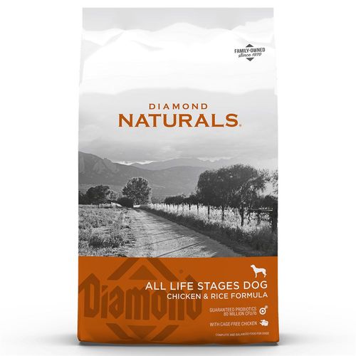Diamond Naturals All Life Stages Chicken & Rice Dog Food (40 lbs.)