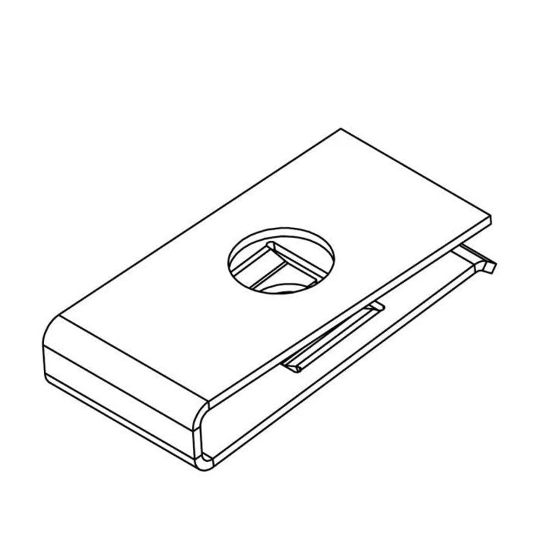 12990012 U-Nut 1/4-20