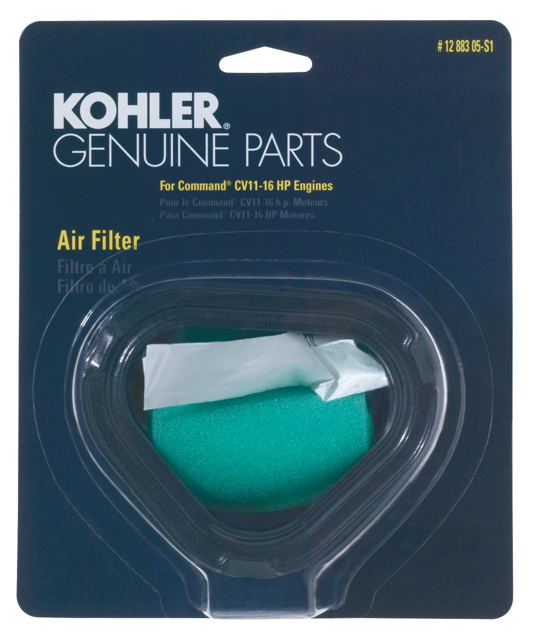 Kohler 12 883 05-S1 Air Filter