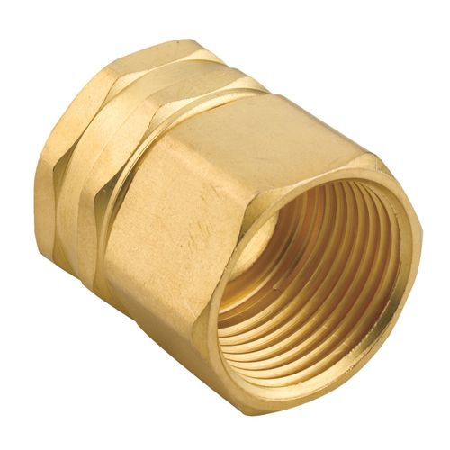 Brass 3/4 in. x 3/4 in. Hose Connector 7FPS7FH