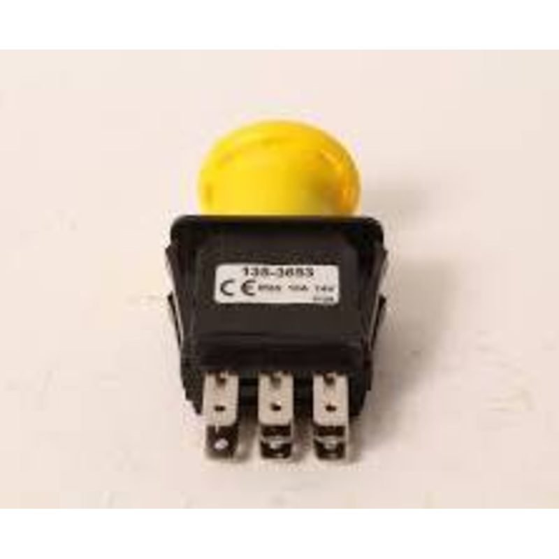 135-3653 Toro PTO Switch, 10 Amp (Genuine Toro OEM Part)