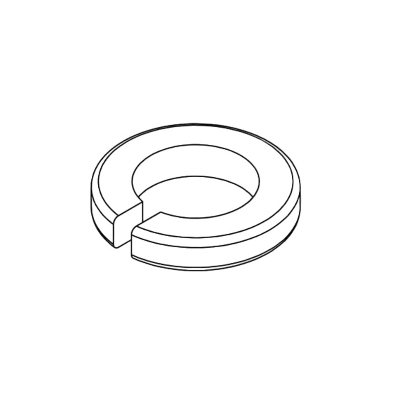 13990020 Wright Lock Washer, 1/4 Inch, Zinc-Plated (Genuine Wright OEM Part)