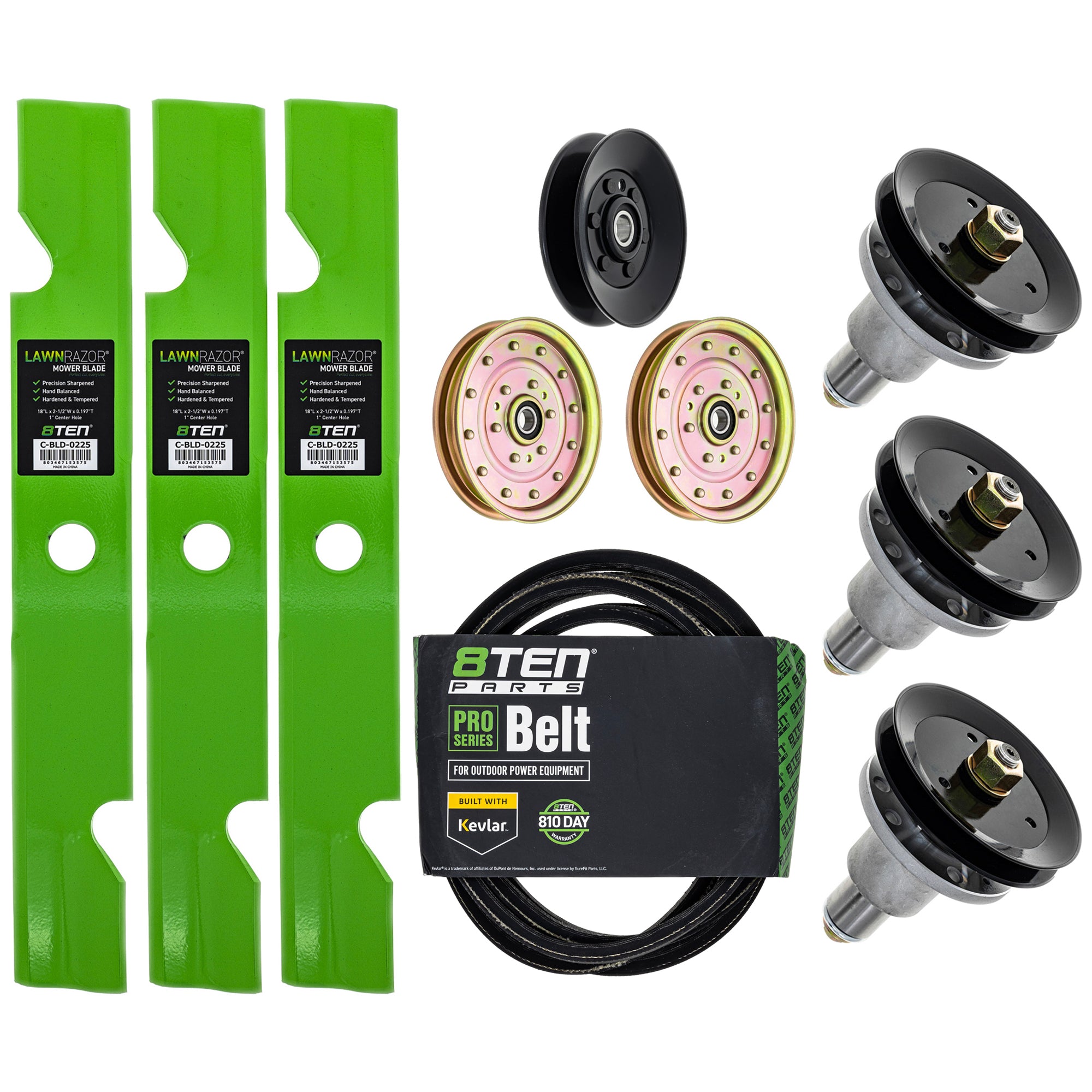 Blade Spindle Belt Idler Deck Kit For Exmark MK1009587