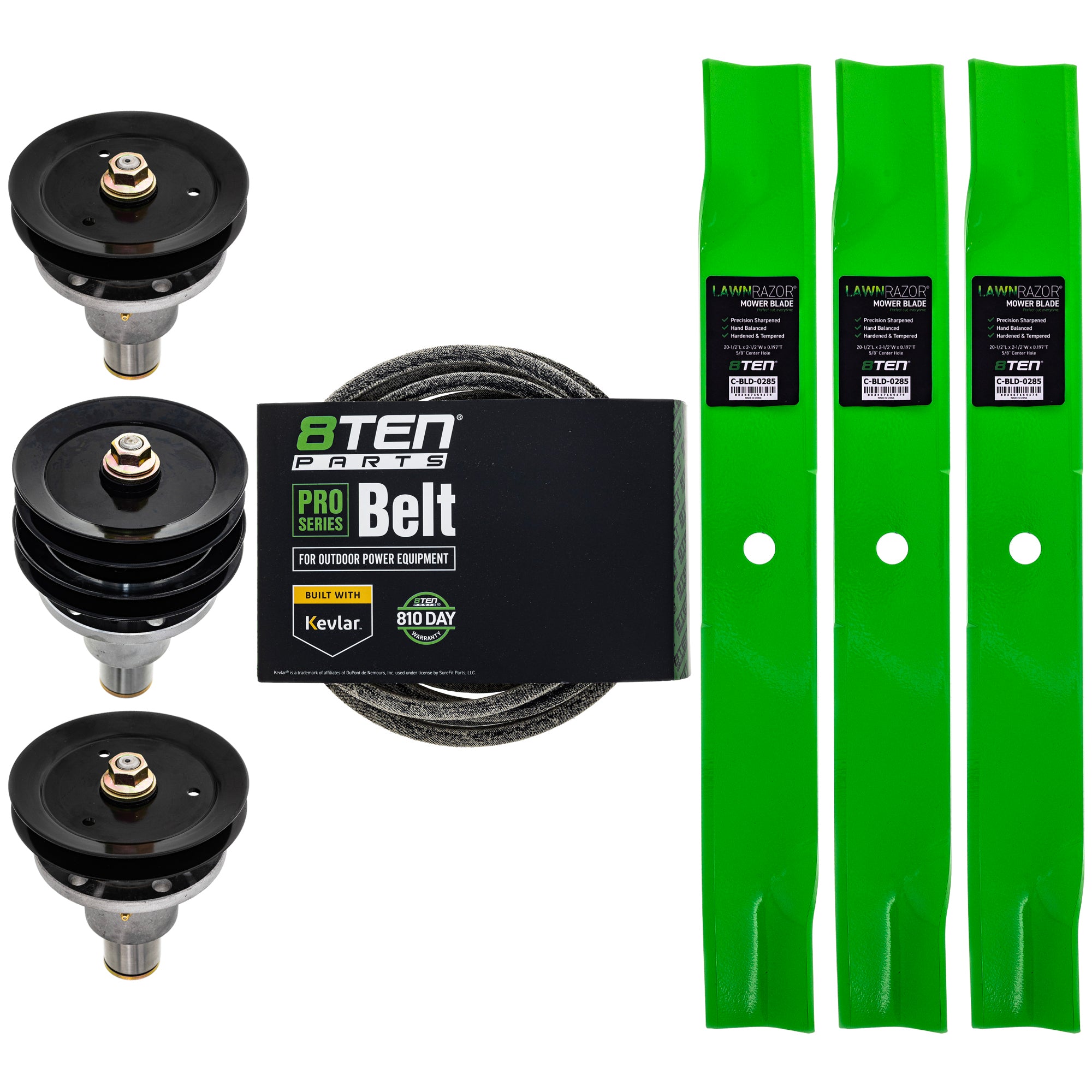 Blade Spindle Belt Deck Kit For Exmark MK1014466