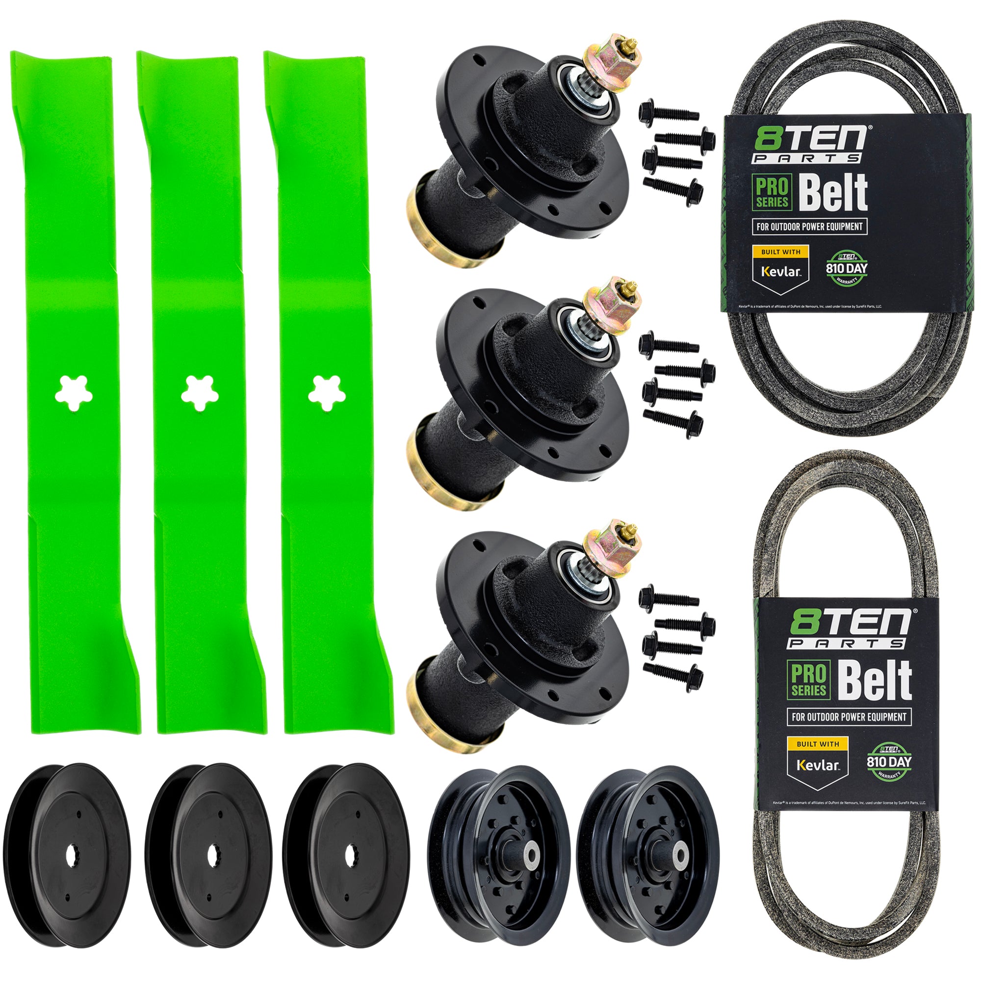 Deck Rebuild Kit for Husqvarna TS354D 54-Inch 582760502 539131898 582236301