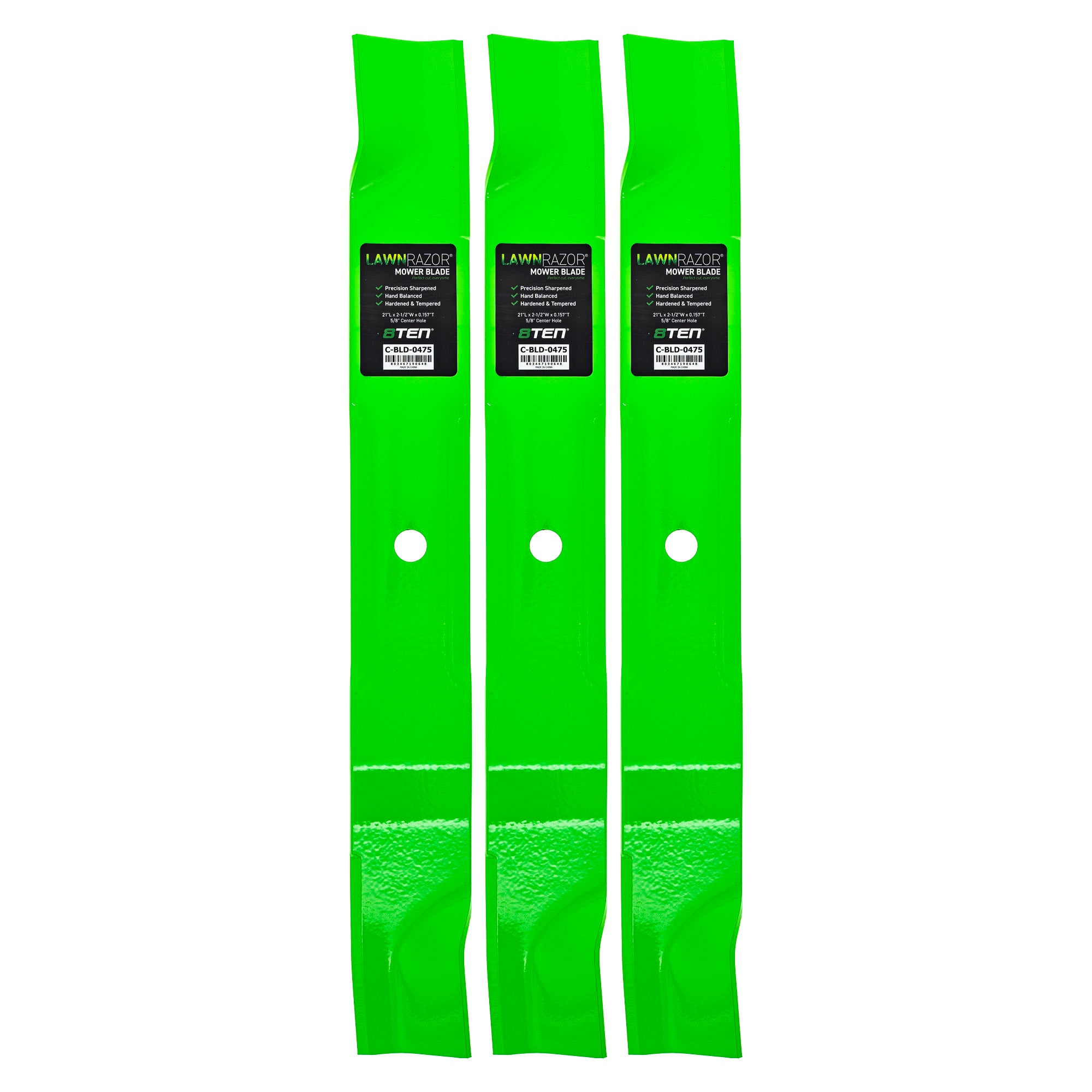 LawnRAZOR High Lift Blade For Ariens Gravely 04965000 | 3-PACK