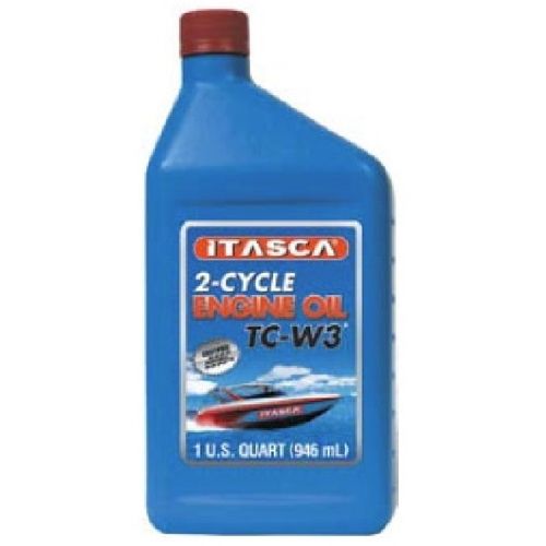 ITASCA Marine 2 Cycle Outboard Oil TC-W3, Quart