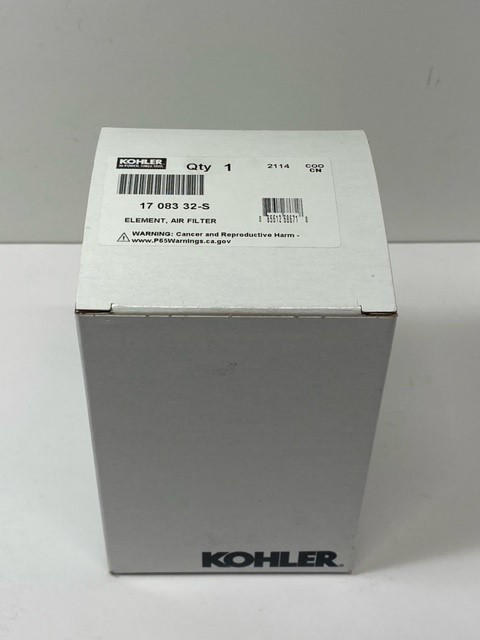 Kohler 17 083 32-S Element, Air Filter