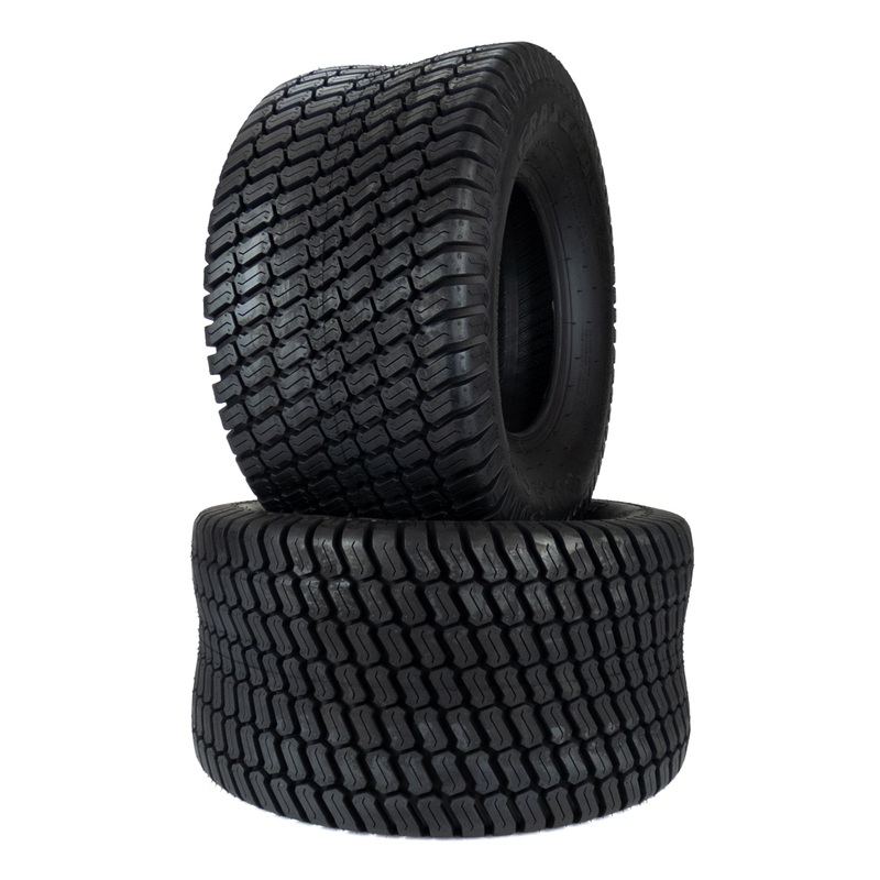 (2) 4 Ply Grassmaster Lawn Mower Tractor Tires 22×11.00-10