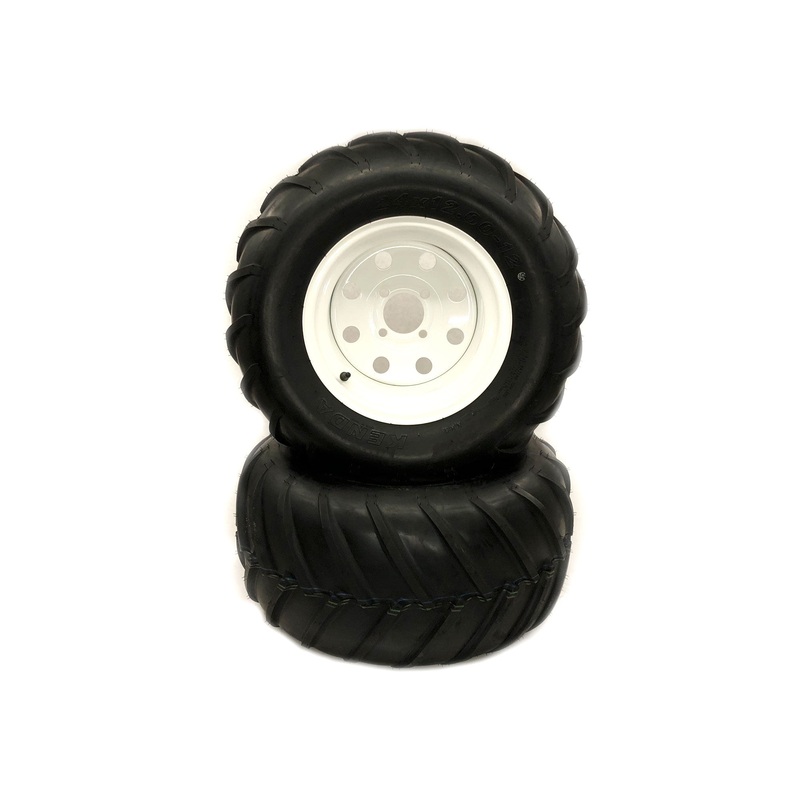 (2) Aggressive Tire Assemblies 24×12.00-12 Fits Exmark Toro Lazer Z 109-8972