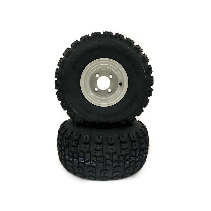(2) All Terrain Tire Assemblies 20×10.00-8 Fits Gravely Ariens ZT XL Zoom 48 54 07100513