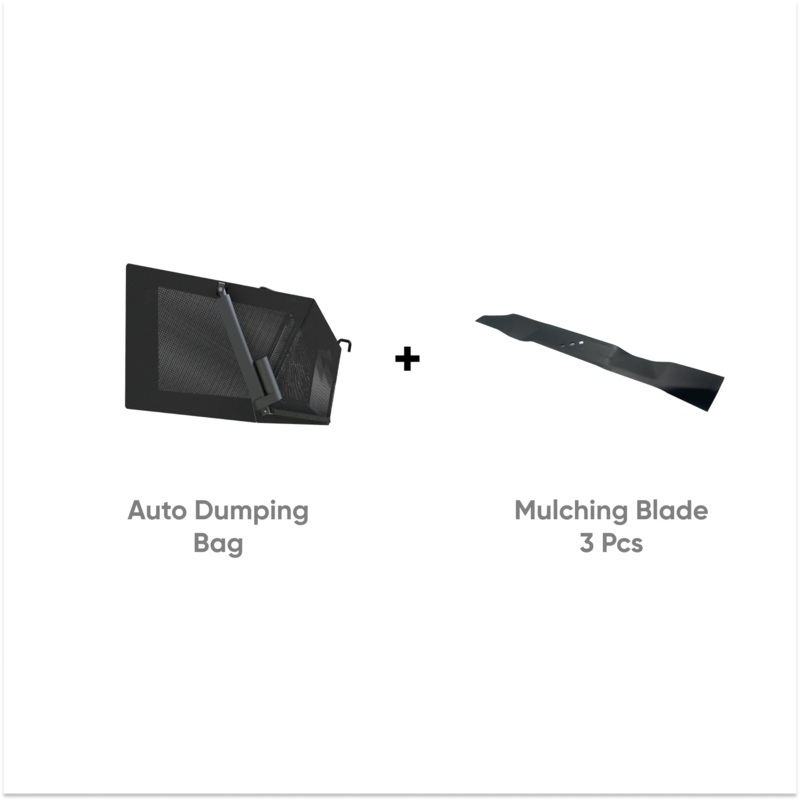 2-in-1 Accessory Set | Auto Dumping & Leaf Collection