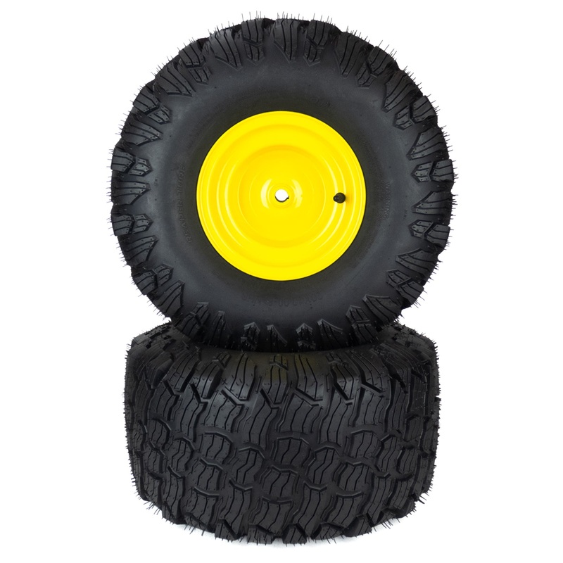 (2) Reaper Turf Tire Assemblies 20×10.00-8 Fits John Deere 100 Series GY20637 GX10364